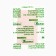 Medical bactericidal fabric base, 64 x 102 mm, 50 pcs
