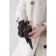 Female gloves, size 7, with insulation, black color