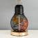 Board lamp "Markella" E27 40W black and gold 25x25x44 cm