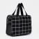 Cosmetic bag with lightning, black color