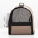 Overnight bag with organizer and porthole, 43 x 24 x 28 cm, beige