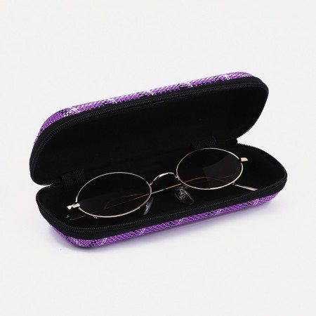 Lightning glass case, purple color-1