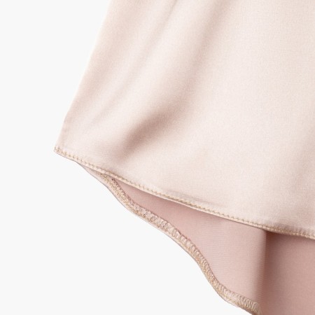 Pajamas (shirt, shorts) Women's Minaku: Light Touch Beige Color, Rr. 48-10
