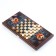 Wooden backgammon "Fox" with checkers 40 x 40 cm, board game