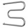 Water towel Terminus Aisi 32x2, Economy, M-shaped, 600x700 mm, chrome