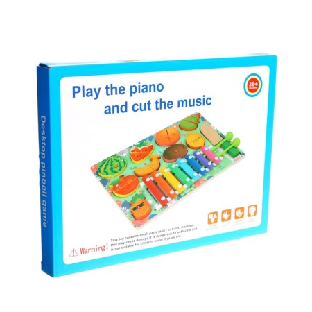 Children's Developing Set "Musical Fruits" 29.5 × 22 × 3 cm-4
