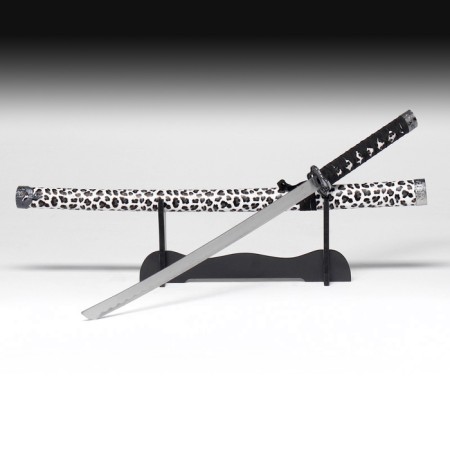 Souvenir weapon "Katana on the stand" Sheath under the leopard, light 89cm
