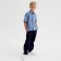 Pants for the boy Minaku: Casual Collection Kids dark blue color, height 110