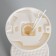 Lamp "Rum" GU10 10W white 8x18x14 cm