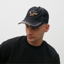 Male cap minaku, black color, rr 56-58