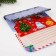 New Year. Letter to Santa Claus postcard with stickers "Magic Winter"