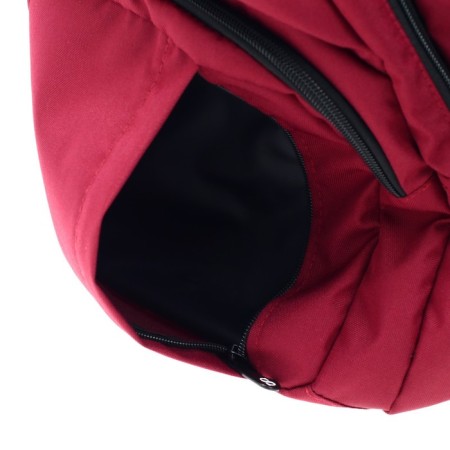 Youth backpack, 44 x 29 x 12 cm, ergonomic back, stavia "style" burgundy-9