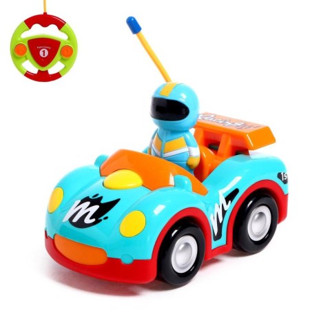 Radio -controlled machine "Race", works from batteries, mix
