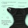 Panties-scammer, reusable, carbon-bamboo fabric, blue color, from 0-36 months.