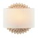 Bra Lamar 1x40W E14, cream gold 28x12x28 cm