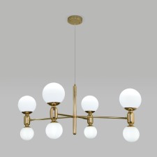 Ceiling Lamp Eurosvet Bubble 30182/8, E27, G9, 8x20W, 1000x760 mm, Color gold