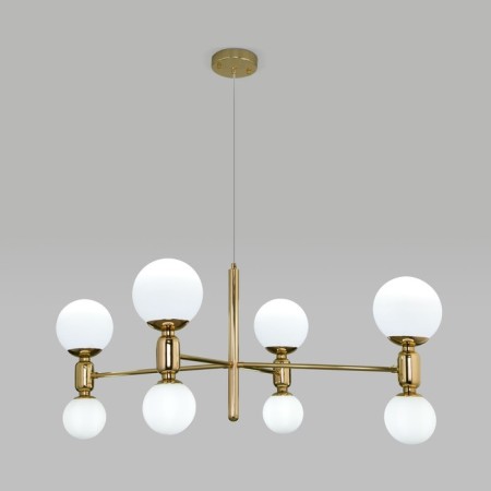 Ceiling Lamp Eurosvet Bubble 30182/8, E27, G9, 8x20W, 1000x760 mm, Color gold