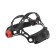 Welding mask "Parma" Profi-615, 100x45 mm, Din3/9-13, MMA, MIG/MAG, TIG, 4 sensors
