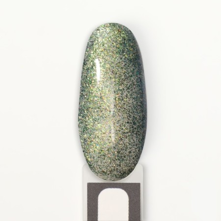 Gel nail polish, Chameleon, 3 phase, 8ml, Led/UV, green/yellow color (01)-7