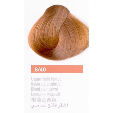 Lakme Collage Cream-Color, tone 8/40 light white copper-red, 60 ml