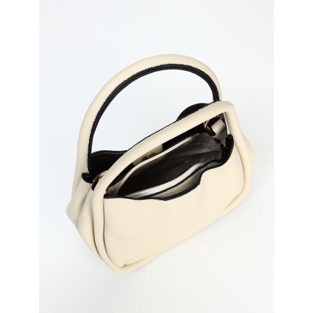 Bag Female Tout with zipper, white color-8