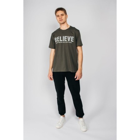 Male T -shirt, size 48, khaki color