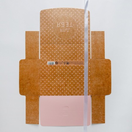 Gift folding box, packaging, “for you”, 20 x 18 x 5 cm, without tape-4