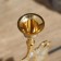 Flaw candlestick 16.5 cm, brass