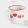 Mug Porcelain Dolyana "February 14. Hearts ", 370 ml, white color