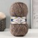 Yarn "Angora Real 40" 60% acrylic, 40% wool 430m/100g (553 beiges. Mel)