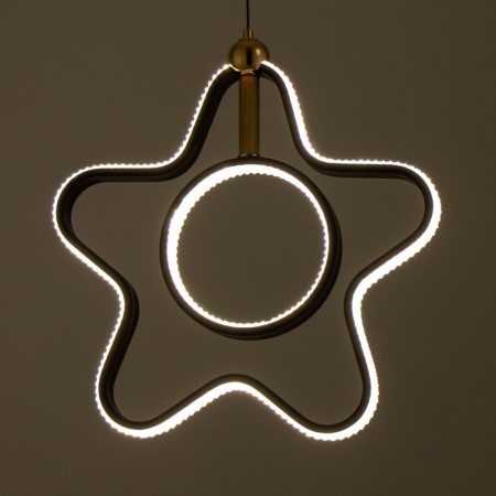 Lamp Bayerlux "Star" LED 45W black 20x43.5x45 cm-3