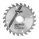 Disk of tundra wood, fast cut, 160 x 32 mm (rings at 22.20.16), 24 teeth