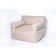 Handwalking chair "Comfort", size 80x90 cm, beige color, horn