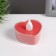 Nightmare "Candle Heart" LED 0.5W from 3XAG10 batteries red 5x5x4 cm Risalux