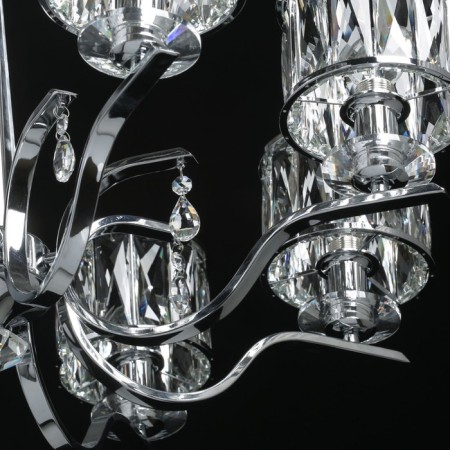 Camillah chandelier, size 75x157x75 cm, 480W 8xe14-10