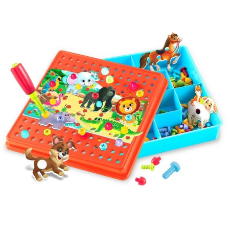 The designer of the screw "Constructs: animals", 105 parts-1