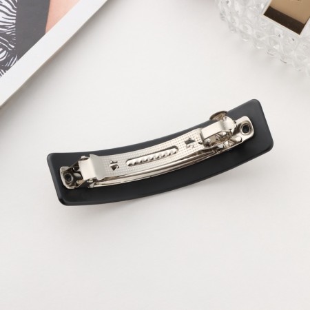 Hair hairpin "Chara" stripes, 9 cm, mix-1