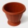 Street Kashpo "Palmyra", 10 l, brown color