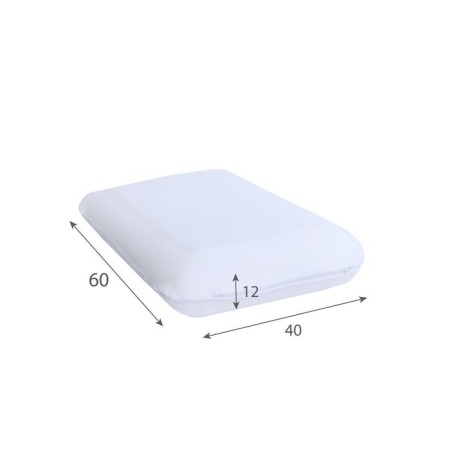 Memory Foam Classic Gel pillow, size 60x40x12 cm-1