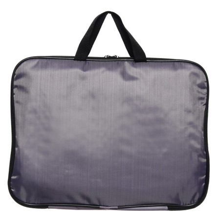 Folder with handles textile A4, 350 x 270 x 20 mm, calligrata "office", nylon 600D, gray tone 4-3