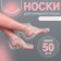 Disposable socks, for paraffin therapy, set of 50 pcs, the color is transparent