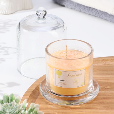 Aromatic candle in the Bank "Dome", vanilla-2