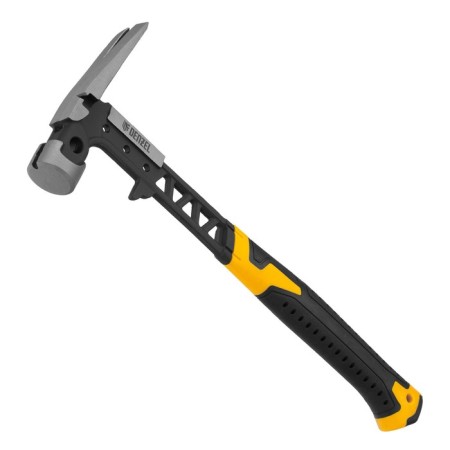 Construction hammer DENZEL 10468, whole -bearing, a boiler with a magnet, 2K handle, 450 g-1