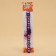 Fly collar "shower" luminous, with a bell, 30 x 1 cm, polyester, purple