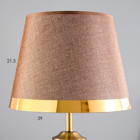 HELP LAMBLE WITH HOME "SOKOR" 1x60W E27 Gold 28x28x48 cm Risalux-4