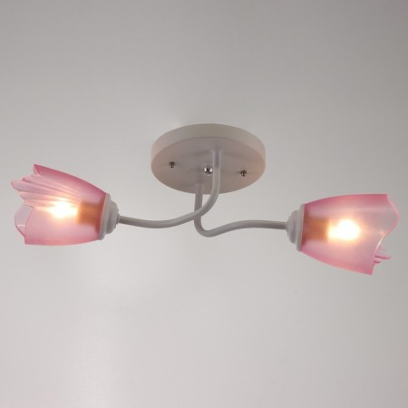 Chandelier 1341002/2pk E27 15W white-pink Bayerlux-1