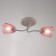 Chandelier 1341002/2pk E27 15W white-pink Bayerlux
