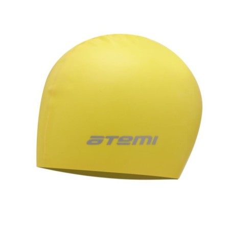 ATEMI SC107 swimming cap, silicone, yellow