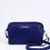 Bag Cross-Bodi with a zipper, blue color