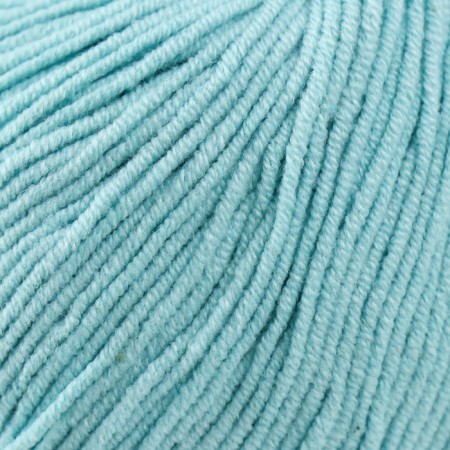 Yarn "Jeans" 55% cotton, 45% acrylic 160m/50g (81 St. Biryuza)-2